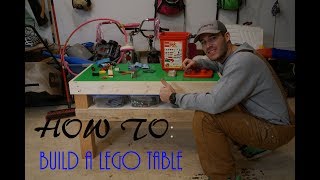 How to make a LEGO Table! With Plans! (2020)