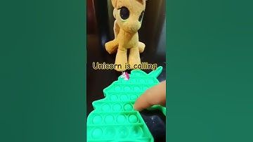 unicorn is calling me🦄 #fidget #popit #asmr #viral #trending #satisfying #popit #shorts #callofduty