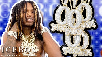 King Von Ices Out "O Block" with 10 New Pendants!