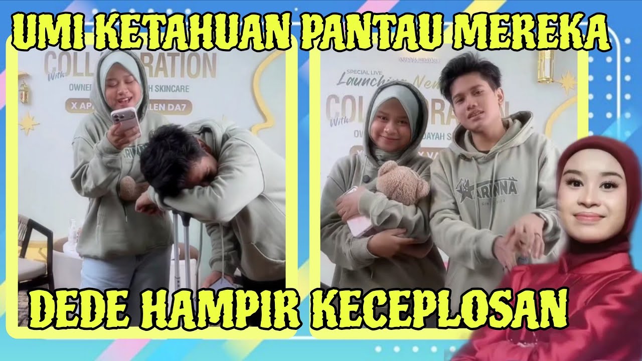 TENANG ABI UDA MINTA IZIN KE UMI KO KATA DEDE APING 🤭 TUH UMI MILA JUGA PANTAU MEREKA LIVE KAN