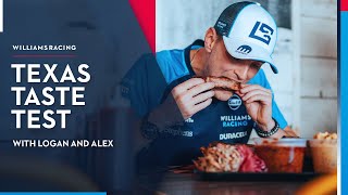 Logan and Alex take on the TEXAS BBQ 🍖 🇺🇸 | Williams Racing
