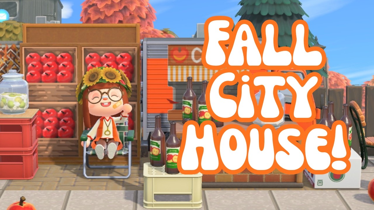 FALL CITYCORE HOUSE AND CIDER STAND | ACNN Lets Play