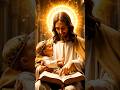 Jesus Teaching a Little King 👑✨ | The Most Beautiful Faith Moment Ever ❤️ #shorts