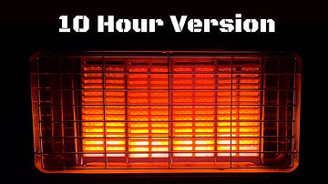 Soothing Heater Sound White Noise to Help you Sleep Fast  💤 10hrs | Black Screen