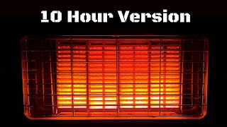 Soothing Heater Sound White Noise to Help you Sleep Fast  💤 10hrs | Black Screen