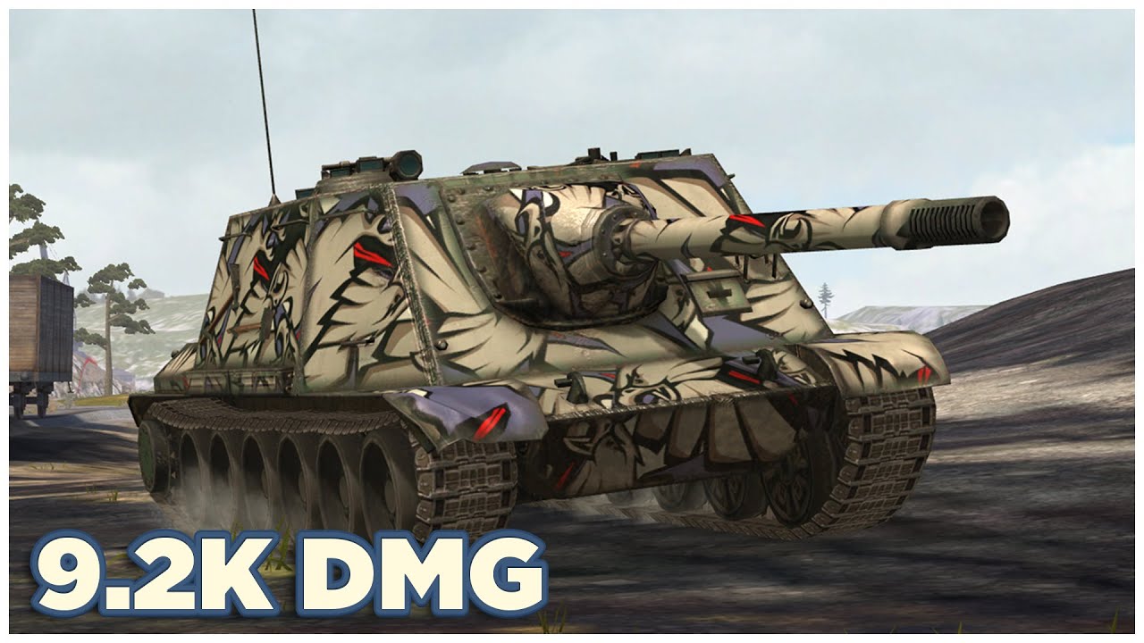 WZ-113G FT • 9.2К УРОНА 5 ФРАГОВ • WoT Blitz