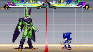 Perfect Cell vs Metal Sonic | Ultimate Bio-Android vs Ultimate Machine | Jump Force MUGEN V6