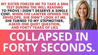 My Sister Forced Me To Take A DNA Test During The Will Reading—Then... | Green Revenge