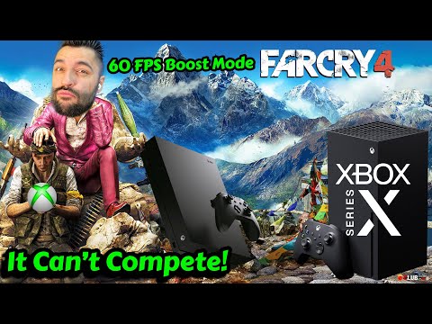 Far Cry 4 FPS Boost Mode Xbox Series X Vs Xbox One X Performance Graphics Analysis Comparison