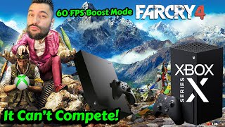 Far Cry 4 FPS Boost Mode Xbox Series X Vs Xbox One X Performance Graphics Analysis Comparison