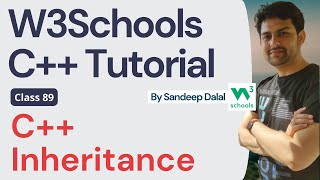 C++ Tutorial • C++ Inheritance • W3Schools • Object Oriented Programming using C++ Tutorial