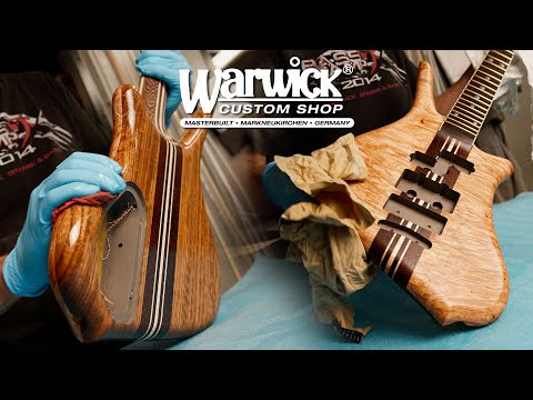Making Of | Warwick Dolphin Pro I Custom Shop | made for "PJ" of Jota Quest