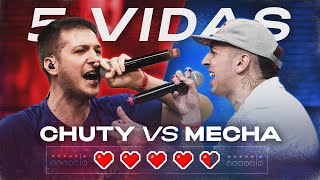 CHUTY marcando sus pasos de reggaeton | 5 VIDAS | Red Bull Batalla 2024