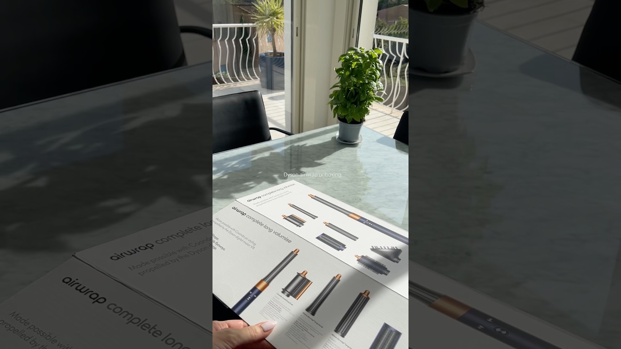 Dyson Airwrap Unboxing 