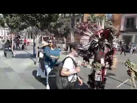 Aztec Ritual Washing Aztec Cleansing Ritual in Mexico City - YouTube