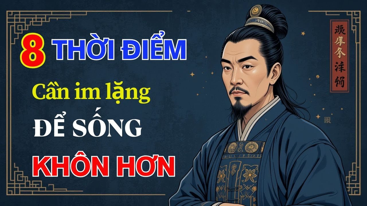 Cổ Nhân Dạy : Sống khôn Là Phải Im Lặng Ở 8 Thời Điểm Này - YouTube