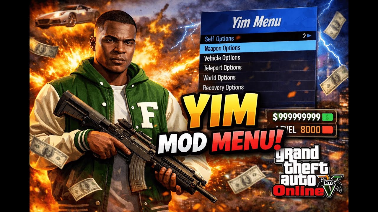 🤑 EL MOD MENU QUE TODOS QUIEREN EN GTA 5 ONLINE ⚠️