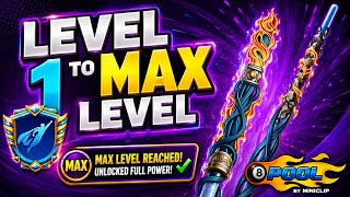 8 Ball Pool - Superhero Cue MAXED - Upgrading Level 1 to Max Level  screenshot 3