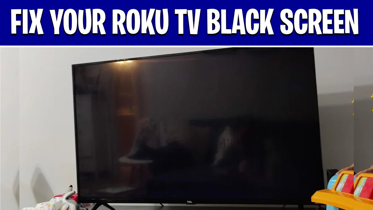Черный экран на Roku TV, но звук работает? Сделайте ЭТО!
