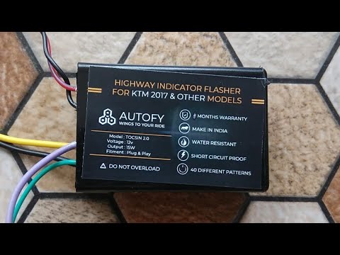 KTM Hazard Flasher plug n play with 40 