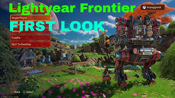 Lightyear Frontier - FIRST LOOK | A peaceful open world farming adventure-with mechs!