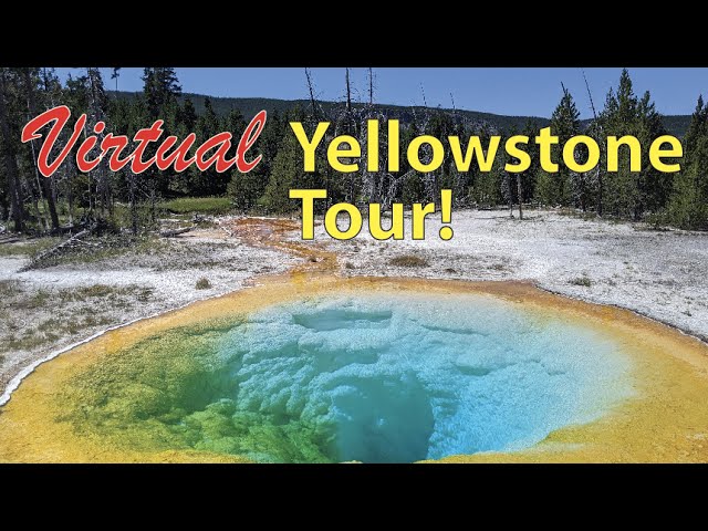 Incredible Morning Glory Pool! Virtual Yellowstone Tour! - YouTube