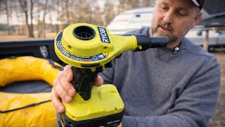 The Fastest Way To Inflate & Deflate Kayaks And Rafts