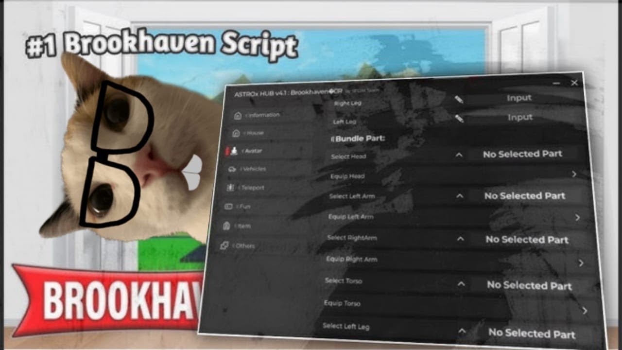  brookhaven script astro x hub mobile pc youtube