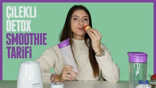 WatsUp | 38 ÇİLEKLİ DETOX SMOOTHIE TARİFİ