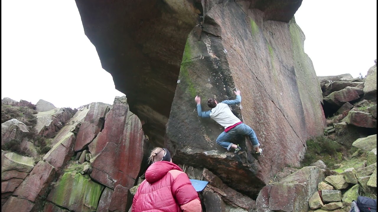 Echo chamber 7c+ - Burbage South