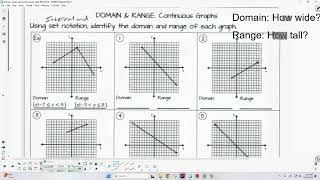 Domain, range, and interval notation part 2    8 14 26