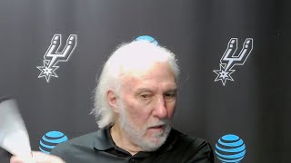 Gregg Popovich speaks after Spurs pull off 23-point comeback win in Chicago