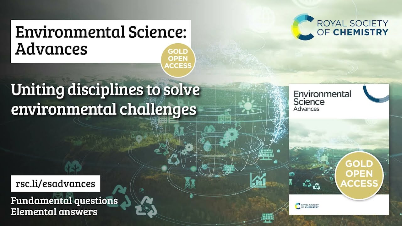 RSC Environmental Science: Advances – distribute your research widely