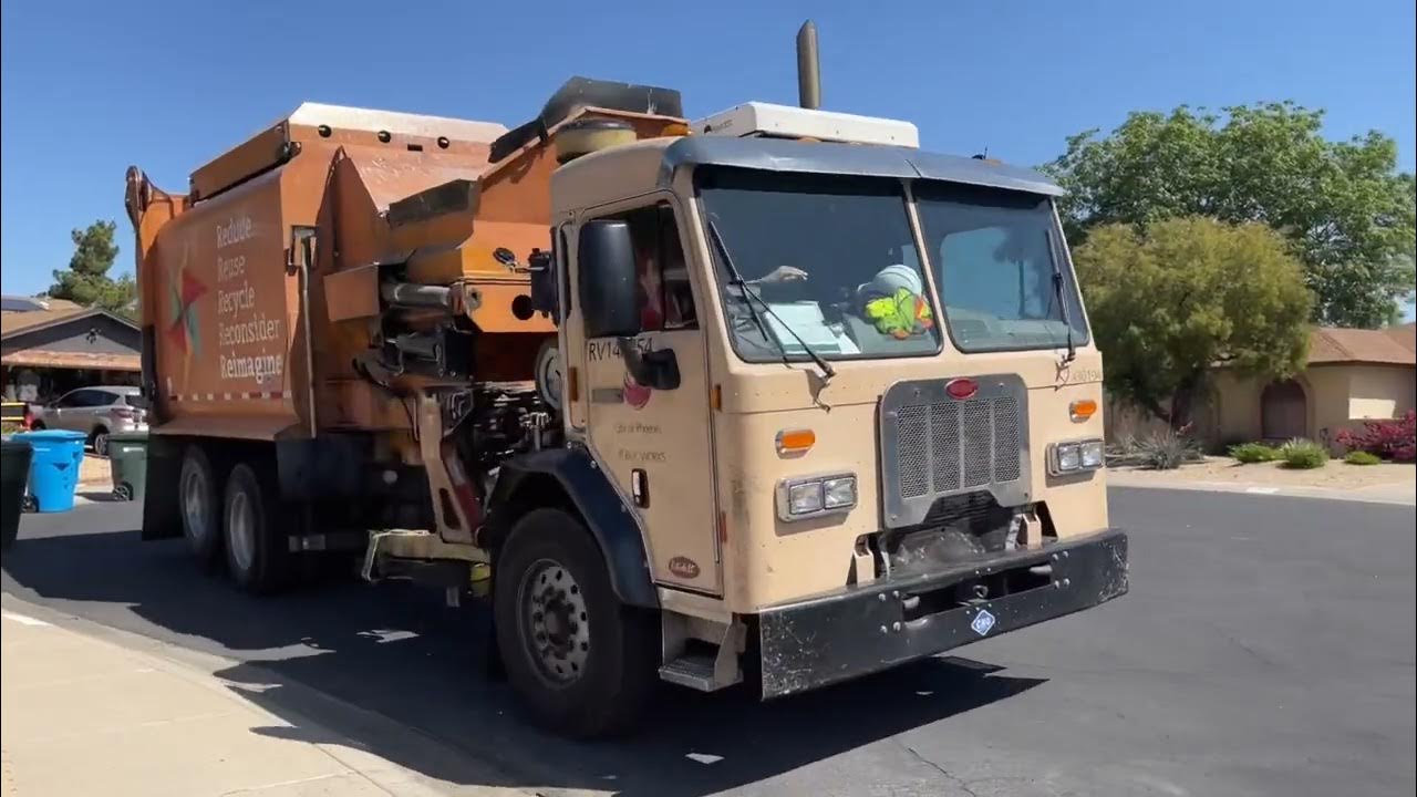 City of Phoenix Garbage Truck Compilation YouTube