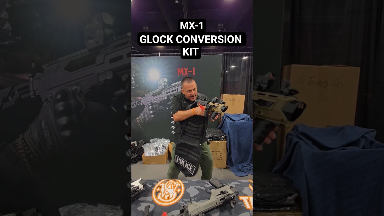 ACTIVE THREAT? USE THIS BULLET PROOF BAG! This Glock Conversion Kit is the upgrade your glock needs.