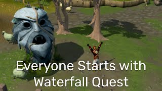 Everyone Starts with Waterfall Quest [RS3 Hardcore Ironman #2]