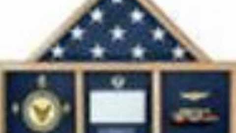 military flag display cases, military flag shadowboxes, large flag display cases