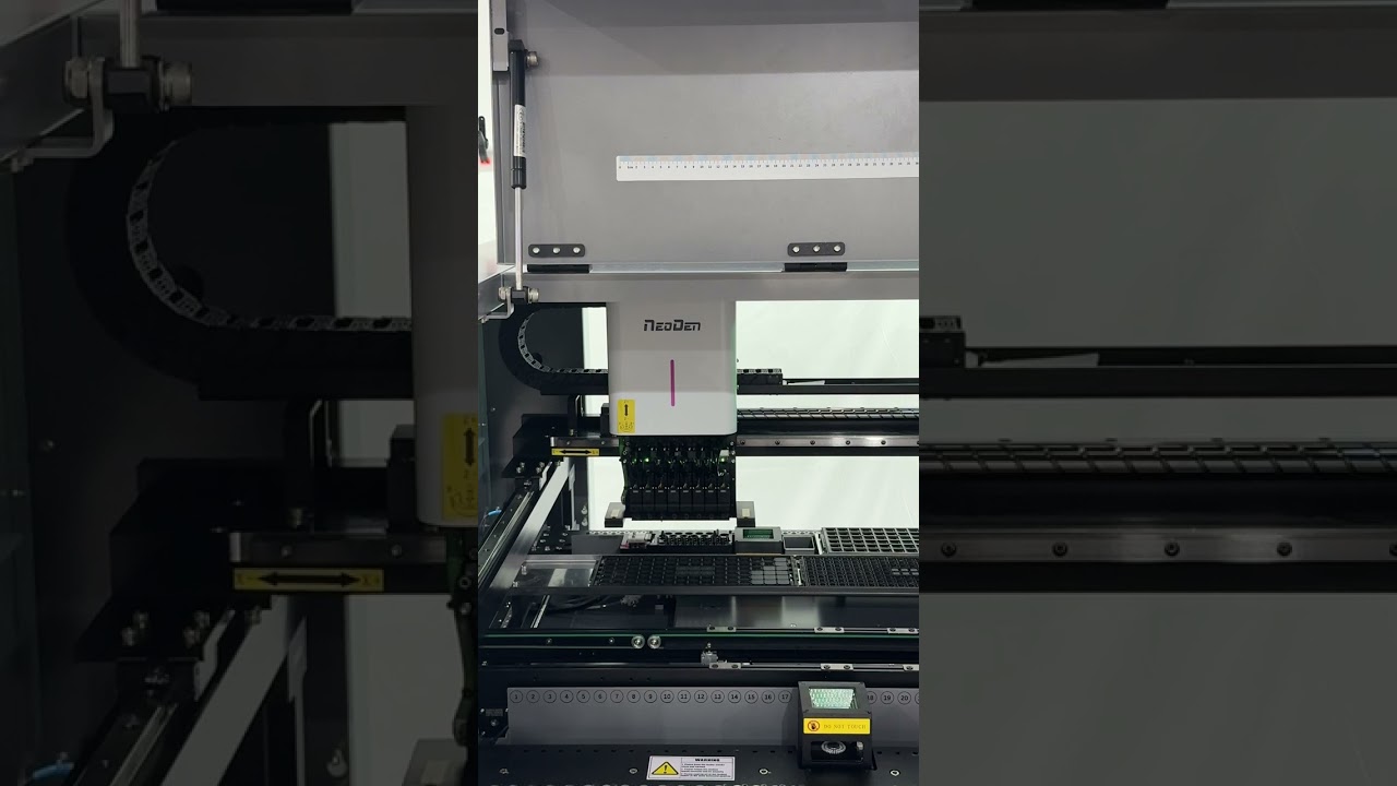 Nozzle height calibration for NeoDen N10P pick and place machine SMT placement machine