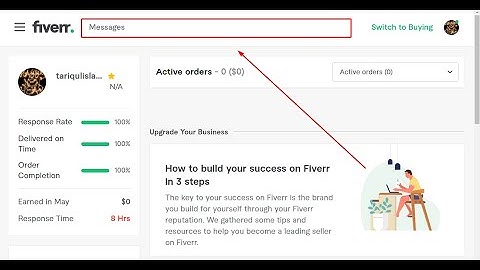 How to Show Fiverr Missing Option