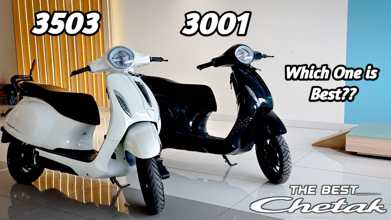 Bajaj Chetak 3001 Vs 3503 | Detailed Comparison | Which One is Better ...