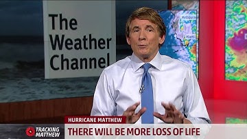 Urgent message from The Weather Channel for Those in the Path of Hurricane Matthew