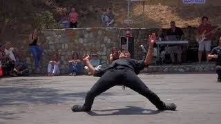 Dimitri Arabatzi Wine Glass Dance: Santa Barbara Greek Festival 20180728 595