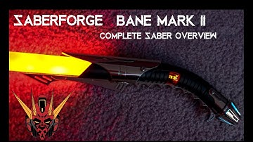 Saberforge Bane Mk2 Full Overview| Neopixel Proffie 2 Button Setup