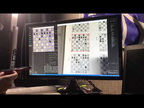Real-time CPU chess board detection pipeline (YOLO4 + corner detection + CNN)