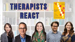 Therapists at CCATL react to The Love Prescription by Dr John Gottman