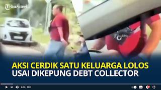Aksi Cerdik Satu Keluarga Lolos Usai Dikepung Debt Collector di Bandara Semarang, Jalan Diblokir