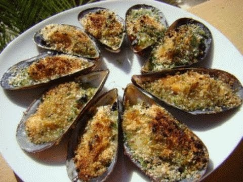 Cozze gratinate