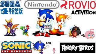 Sonic the Hedgehog & Angry Birds - Xtreme - The Final Countdown - Music Test