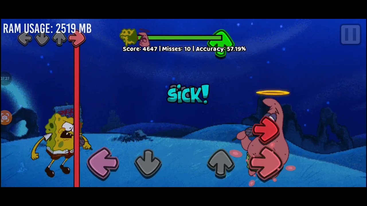 Fnf spongebob compilación Three mods