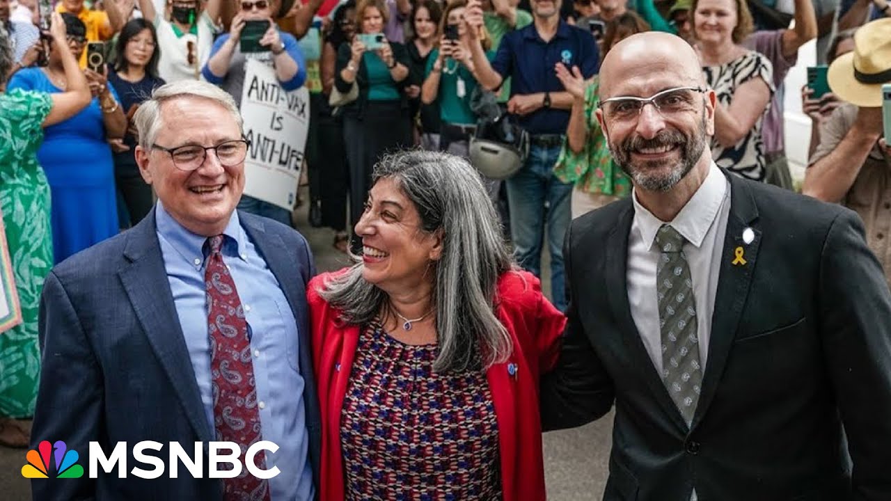 ‘Get politics out of public health': CDC official who resigned over vaccine policy